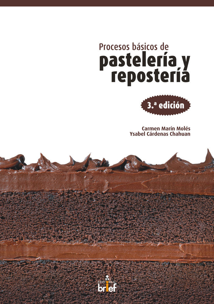 Procesos básicos de pastelería y repostería, de Marín Molés, Carmen | portada del libro