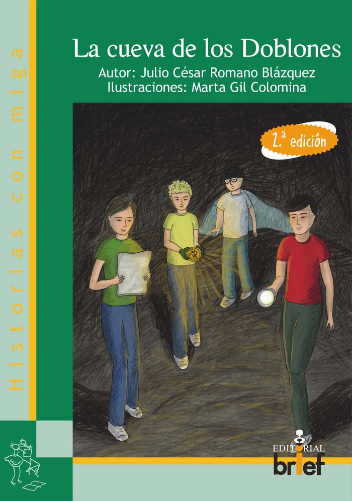 La cueva de los Doblones, de Romano Blázquez, Julio César | portada del libro