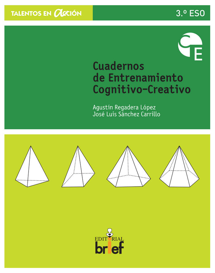 Cuaderno de entrenamiento cognitivo-creativo (3.º ESO), de Regadera López, Agustín | portada del libro