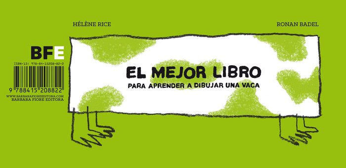 El mejor libro para aprender a dibujar una vaca, de Rice, Hélène | portada del libro