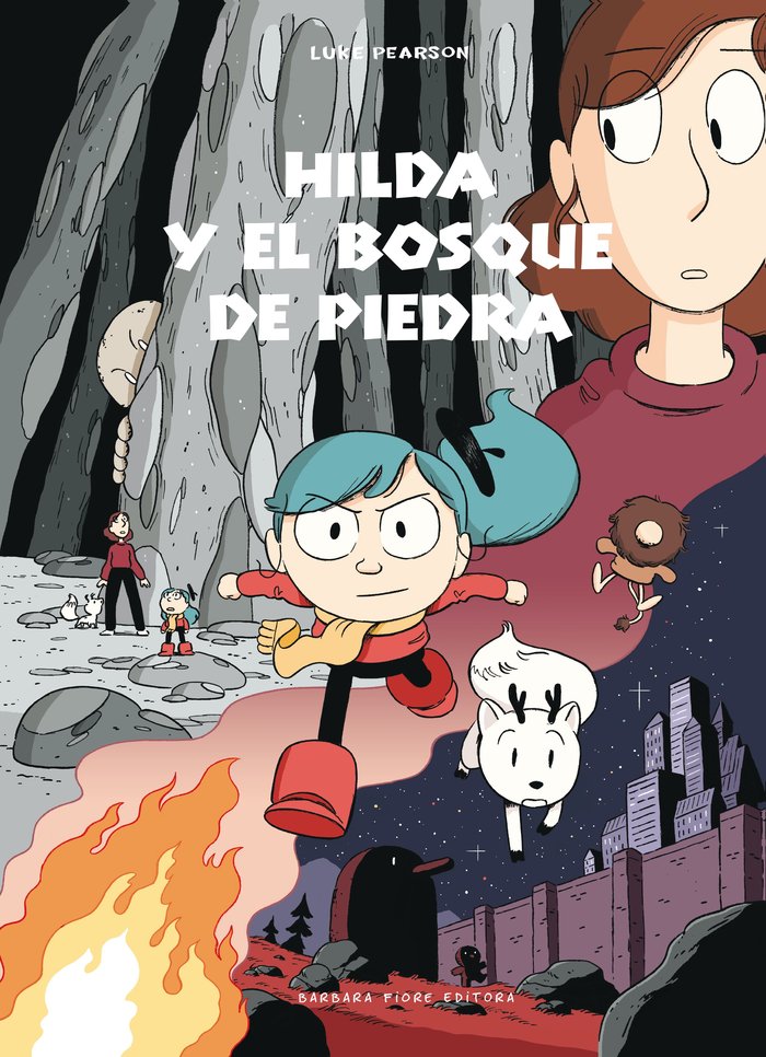 Hilda y el bosque de piedra, de Pearson, Luke | portada del libro