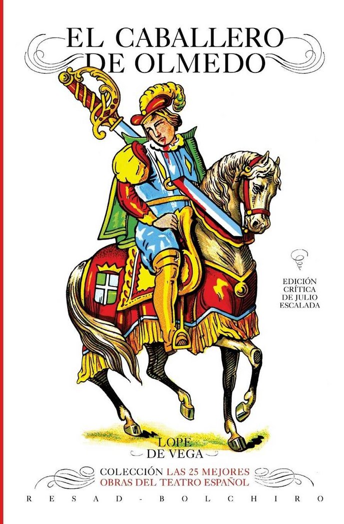 El caballero de Olmedo, de de Vega | portada del libro
