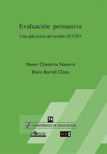 Evaluación persuasiva, de Chavarria Navarro | portada del libro