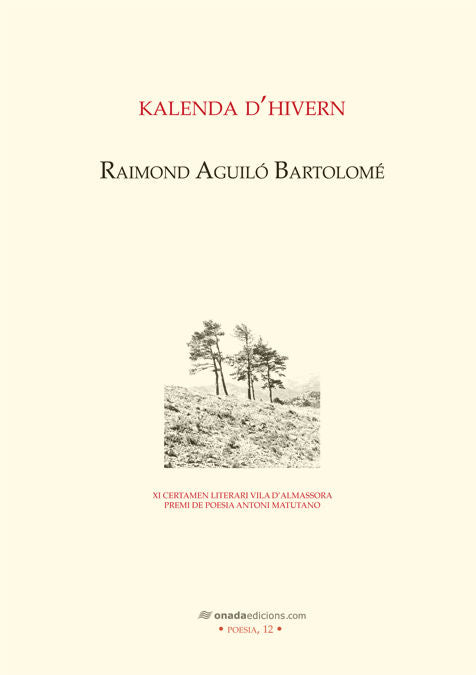 Kalenda d'hivern, de Aguiló Bartolomé | portada del libro