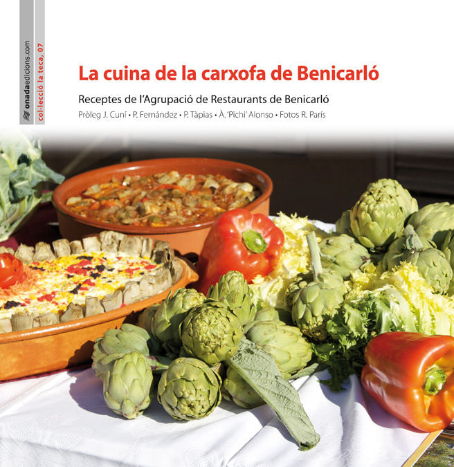 La cuina de la carxofa de Benicarló, de AA.VV. | portada del libro