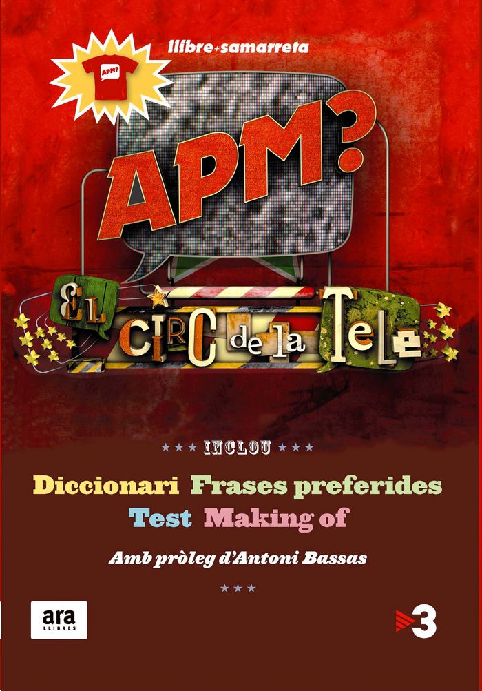 APM? El circ de la tele, de Sans Mauri | portada del libro