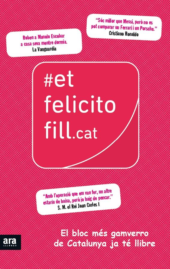Et felicito fill.cat, de Caymari Piñol, Miquel | portada del libro
