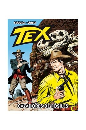Tex, Cazadores de fósiles, de Segura Cervera | portada del libro