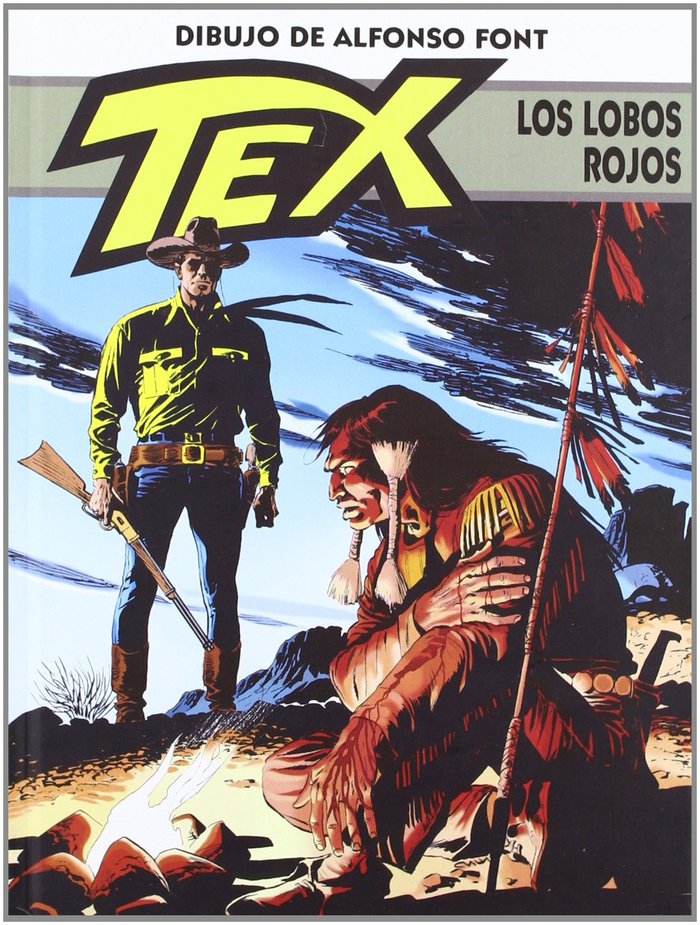 Tex, Los lobos rojos, de Boselli | portada del libro