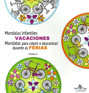 Mandalas infantiles vacaciones, de Fosbury C. | portada del libro