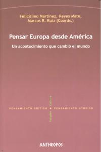 Pensar Europa desde América, de A.A.V.V. | portada del libro
