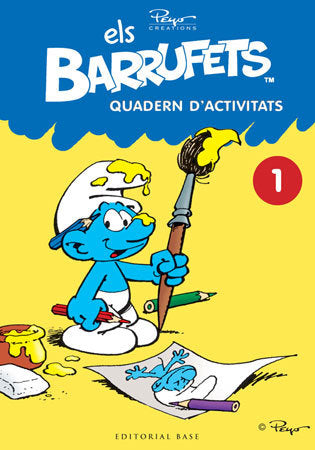 Els Barrufets. Quadern d'activitats, 1, de Culliford, Pierre | portada del libro