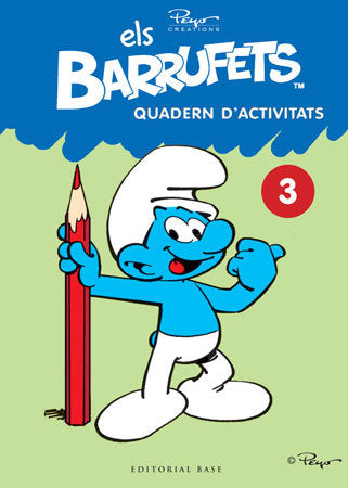 Els Barrufets. Quadern d'activitats, 3, de Culliford, Pierre | portada del libro