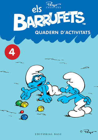 Els Barrufets. Quadern d'activitats, 4, de Culliford, Pierre | portada del libro