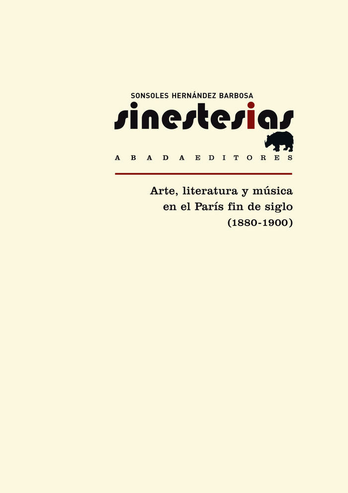 Sinestesias, de Hernández Barbosa, Sonsoles | portada del libro