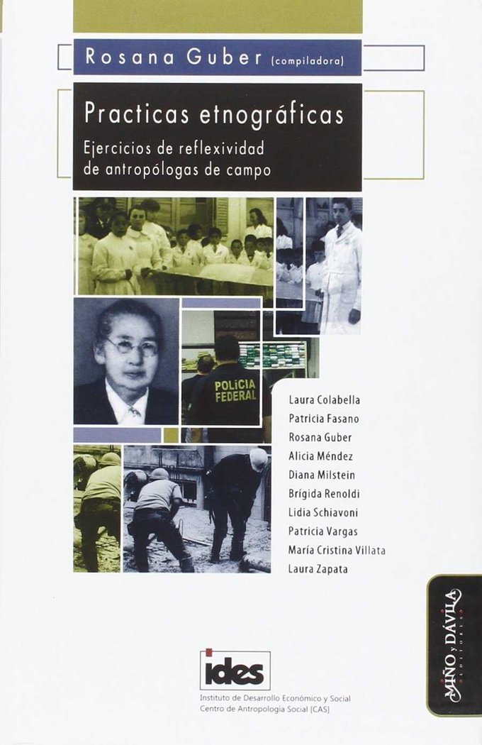 PRáCTICAS ETNOGRáFICAS, de GUBER | portada del libro