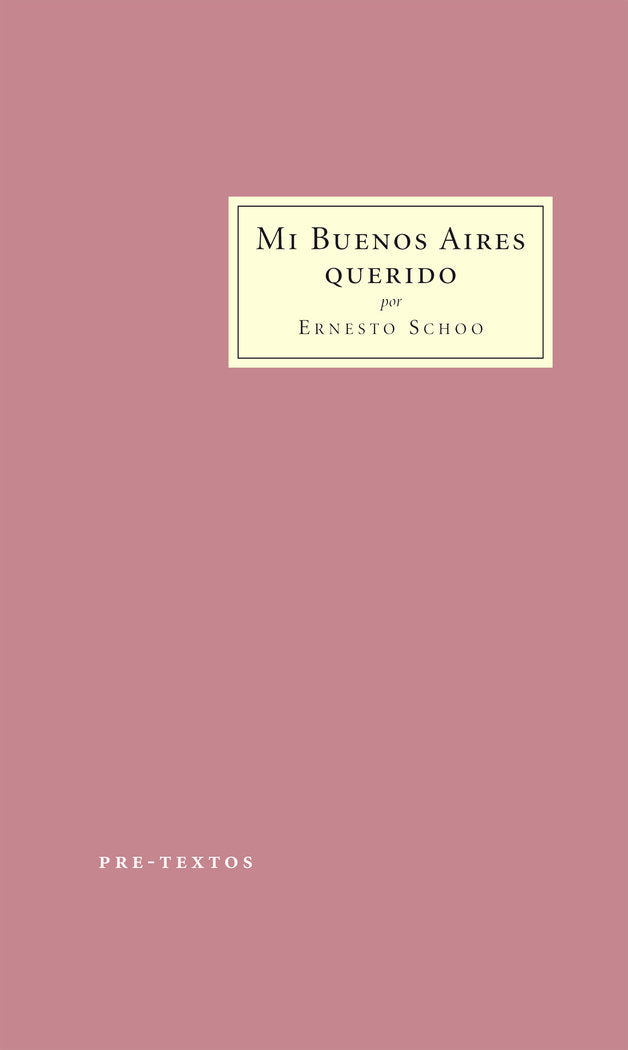 MI BUENOS AIRES QUERIDO COS-13, de Schoo | portada del libro
