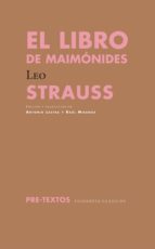 LIBRO DE MAIMONIDES, EL, de Leo Strauss | portada del libro