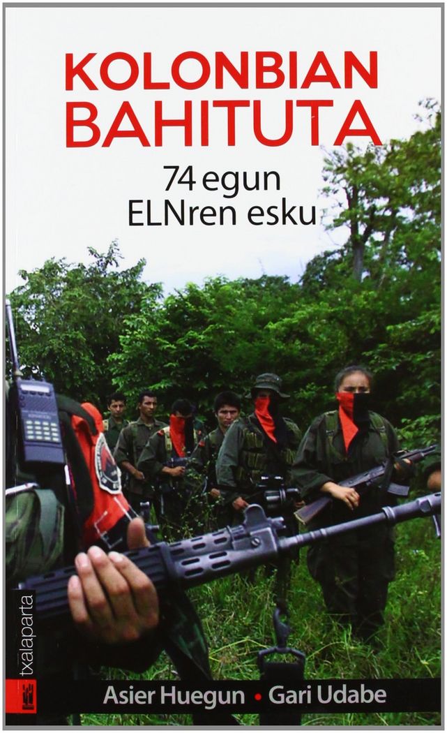 Kolonbian bahituta, de Udabe Pagola | portada del libro