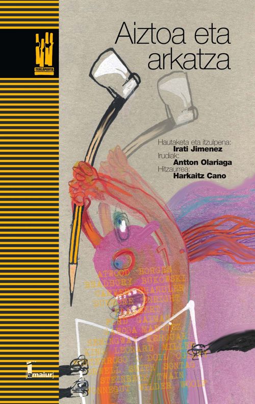 Aiztoa eta arkatza, de Jimenez Uriarte, Irati | portada del libro