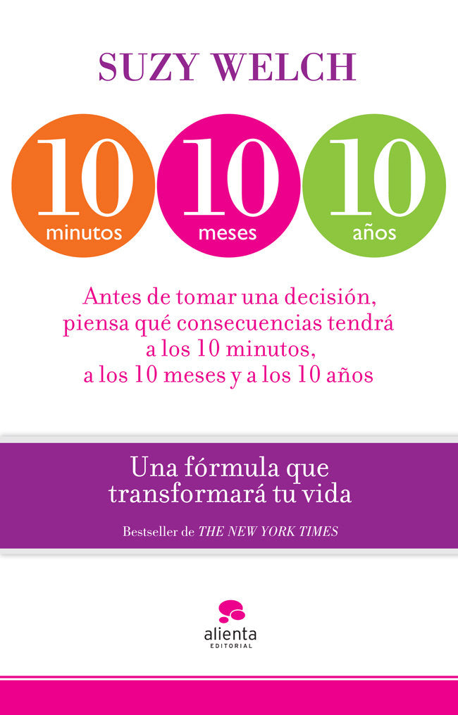 10 minutos, 10 meses, 10 años, de Welch | portada del libro