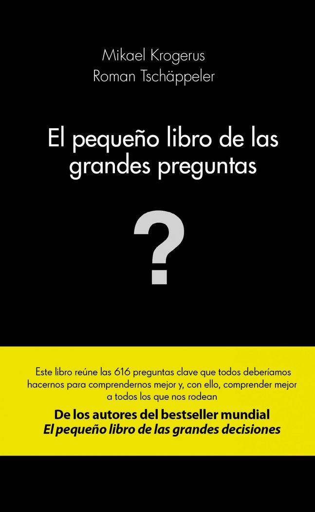El pequeño libro de las grandes preguntas, de Krogerus | portada del libro