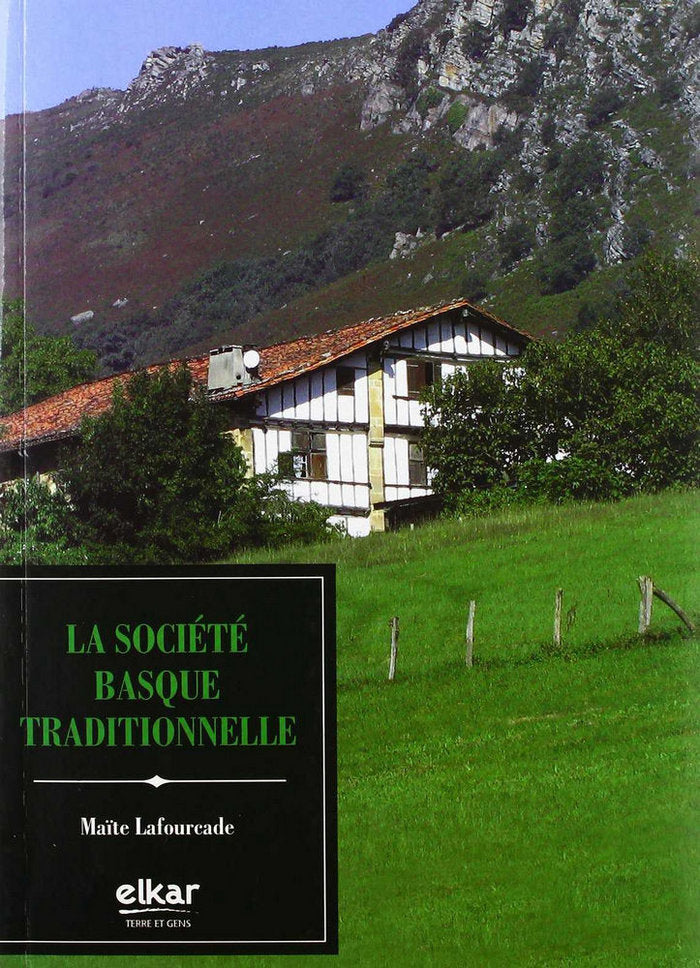 La société basque traditionnelle, de Lafourcade | portada del libro