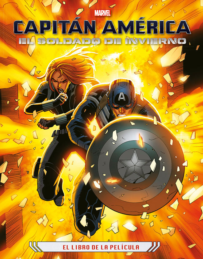Capitán América. El Soldado de invierno. Libro de la película, de Marvel | portada del libro