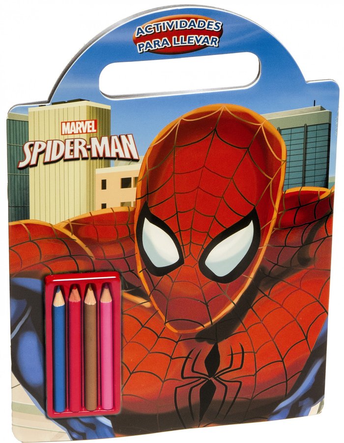 Spiderman. Actividades para llevar, de Marvel | portada del libro