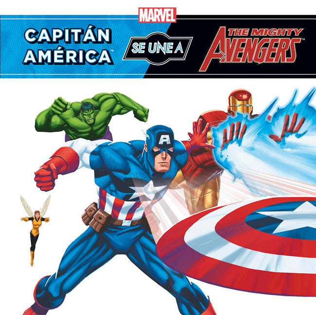 Capitán América se une a los Vengadores, de Marvel | portada del libro