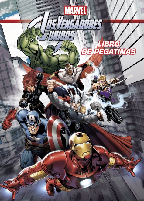Los Vengadores unidos. Libro de pegatinas, de Marvel | portada del libro
