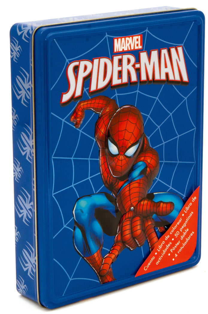Spider-Man. Caja metálica, de Marvel | portada del libro