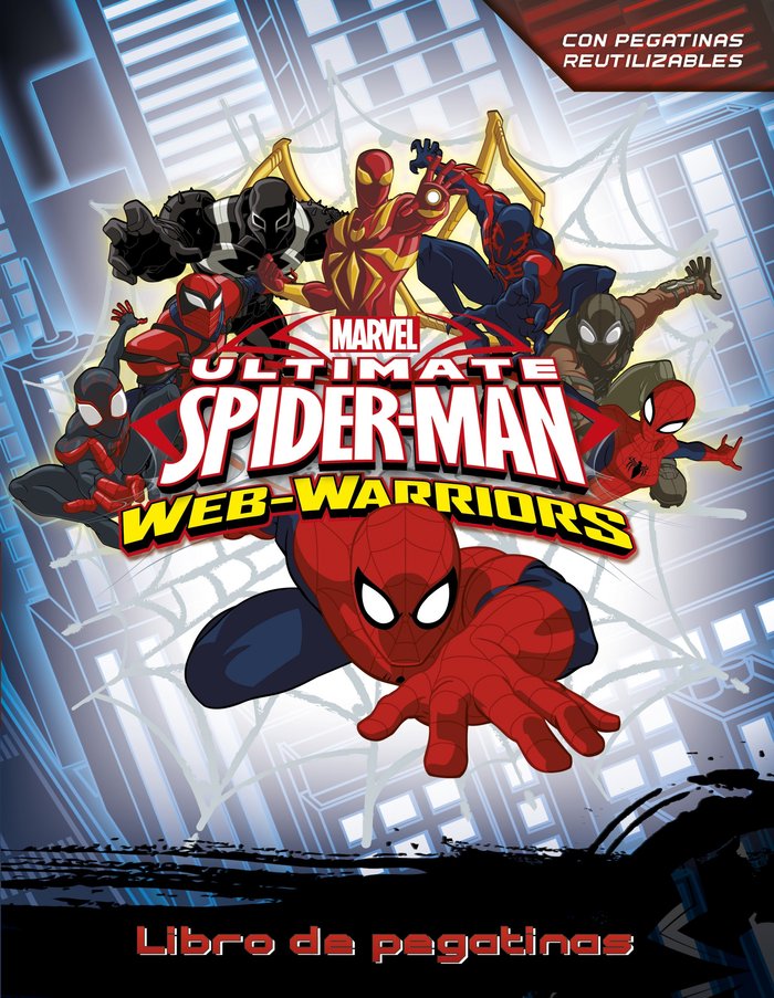 Spider-man. Libro de pegatinas, de Marvel | portada del libro