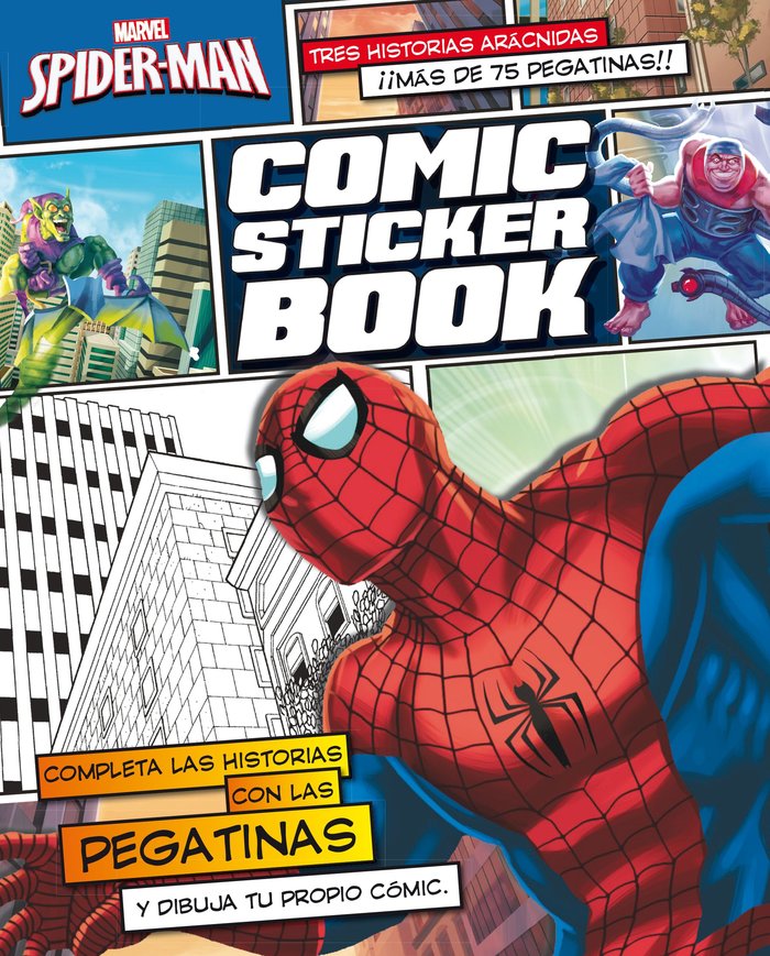 Spider-Man. Comic Sticker Book, de Marvel | portada del libro