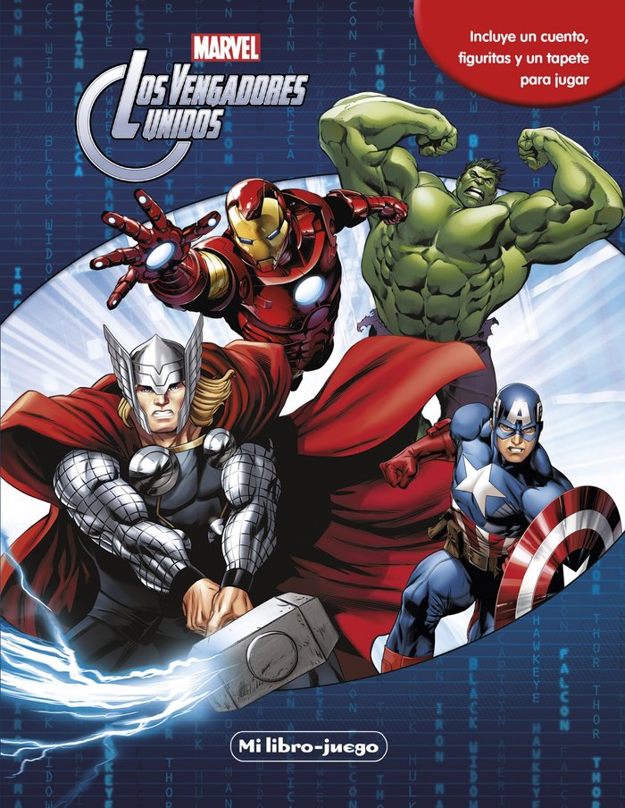Los vengadores. Libroaventuras, de Marvel | portada del libro