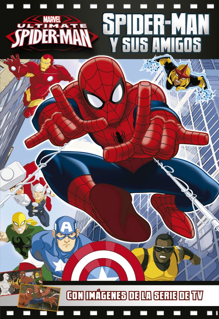 Spider-Man y sus amigos, de Marvel | portada del libro