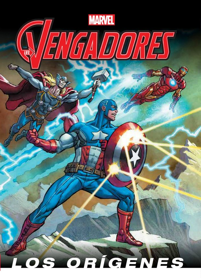 Los Vengadores. Los orígenes, de Marvel | portada del libro
