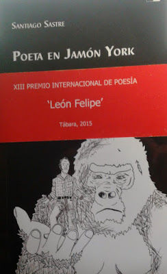 POETA EN JAMON YORK, de Sastre Ariza | portada del libro