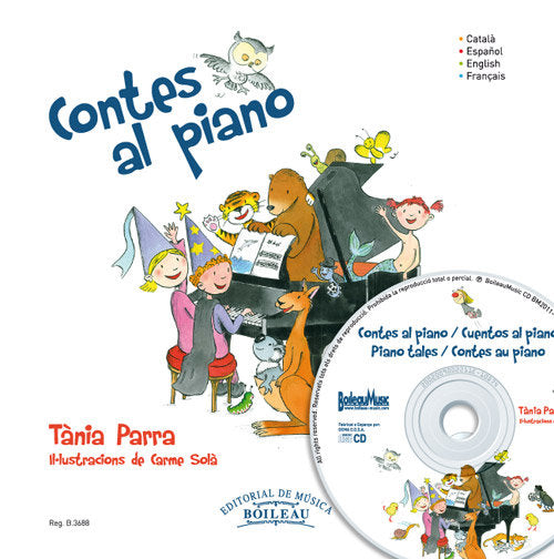 Contes al piano, de PARRA, TANIA | portada del libro