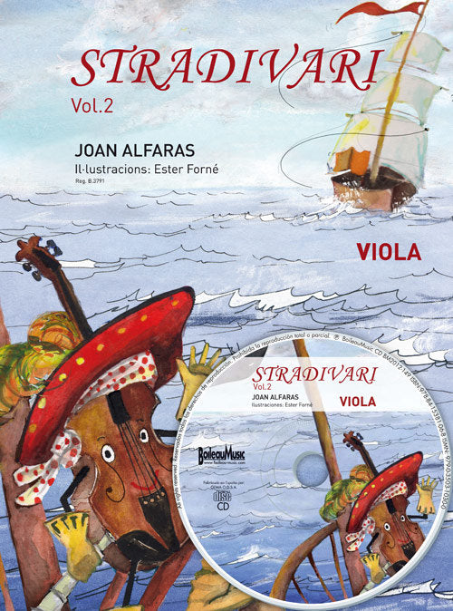 Stradivari Viola Vol. 2, de Alfaras Calvo, Joan | portada del libro