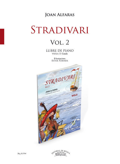 Stradivari - Viola i Piano Vol. 2, de Alfaras Calvo, Joan | portada del libro