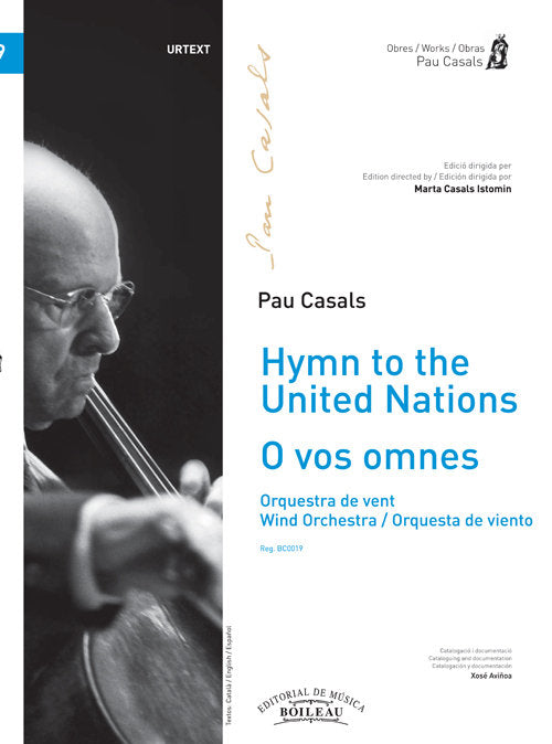 Hymn to the United Nations - O vos Omnes, de CASALS, PAU | portada del libro