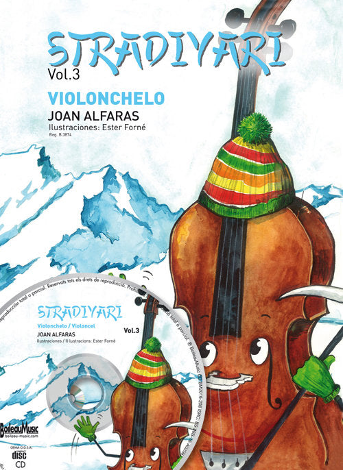 Stradivari - Violonchelo vol. 3, de Alfaras Calvo, Joan | portada del libro