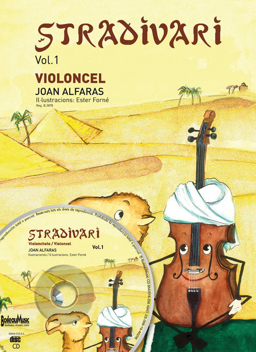 Stradivari - Violoncel vol. 1, de Alfaras Calvo, Joan | portada del libro