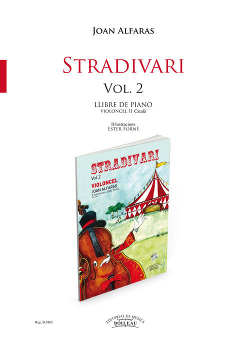 Stradivari - Violoncel i piano. Vol. 2, de Alfaras, Joan | portada del libro