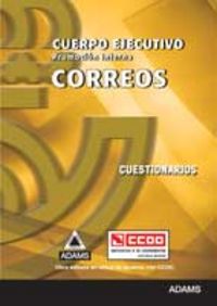Cuerpo Ejecutivo, promoción interna, Correos. Cuestionario | portada del libro