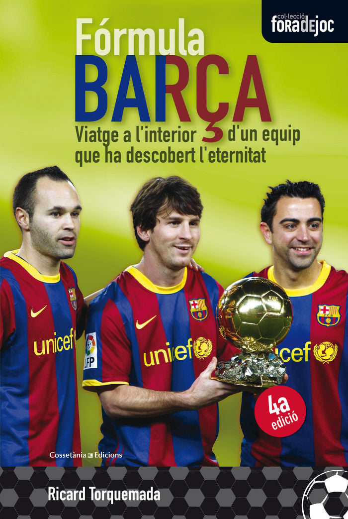 Fórmula Barça, de Torquemada Cid, Ricard | portada del libro