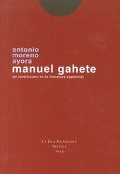 Manuel Gahete, de Moreno Ayora | portada del libro