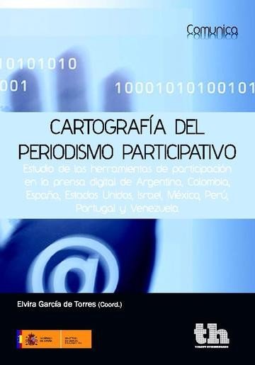 Cartografía del periodismo participativo, de Elvira García de Torres | portada del libro
