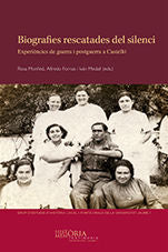 Biografies rescatades del silenci., de Monlleó Peris, Rosa | portada del libro